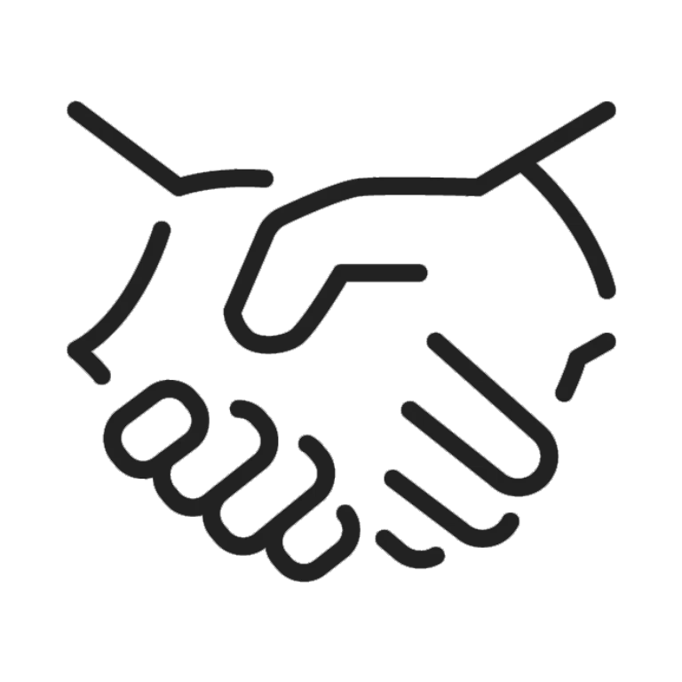 ikona podania dłoni